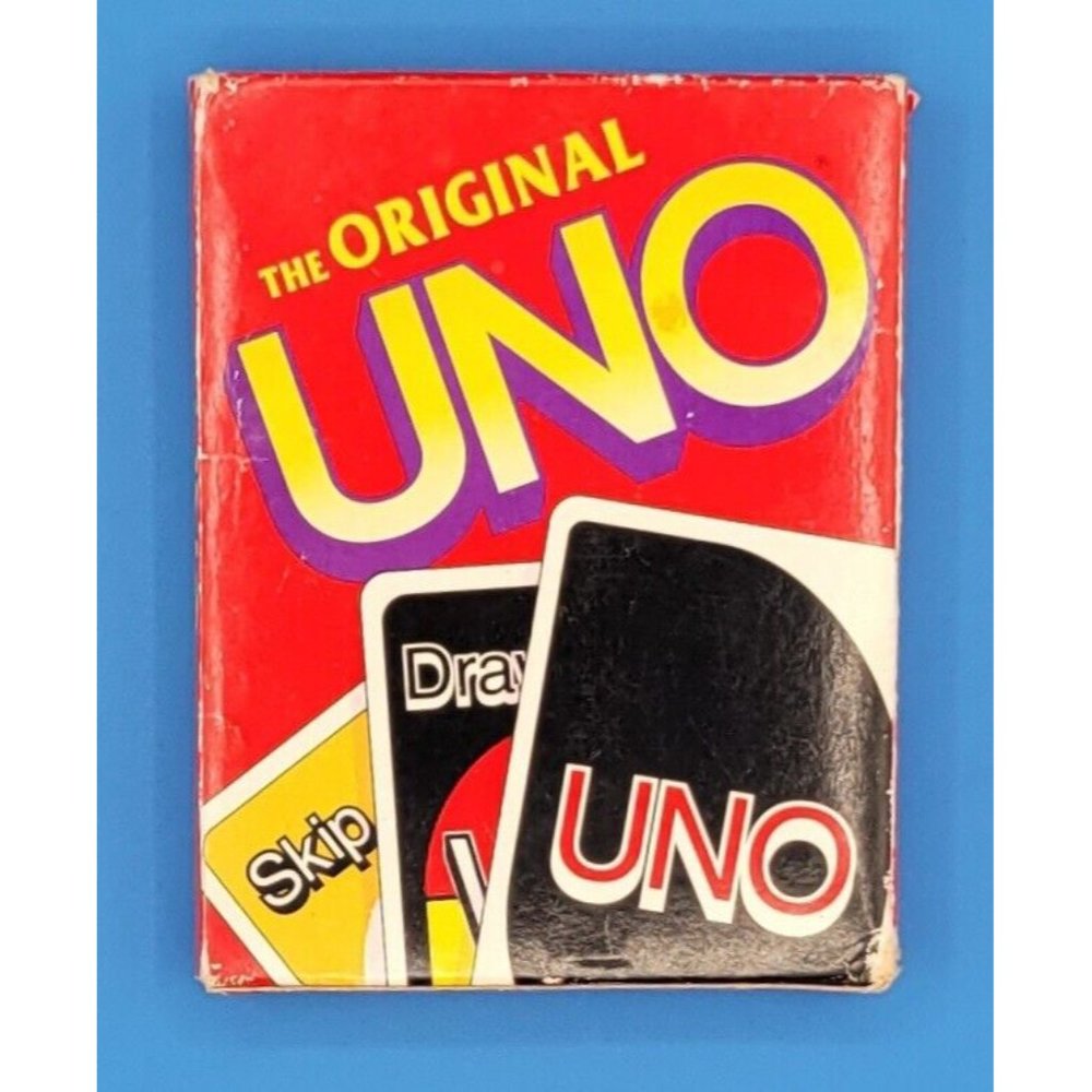 Vintage Uno Card Game 1995 Complete